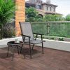 Patio Folding Chairs for Outdoor Camping - 4-Pack Portable Set