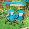 Portable Folding Camping Canopy Chairs with Cup Holder