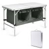 Adjustable Height Folding Camping Table