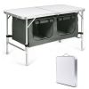 Adjustable Height Folding Camping Table