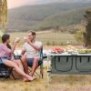 Adjustable Height Folding Camping Table