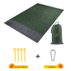1pc Outdoor Camping Picnic Mat Oxford Cloth Portable Folding Waterproof Mat