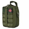 Tactical First Aid Pouch Detachable Medical Pouch Kit Utility Bag (Bag Only)
