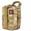 Tactical First Aid Pouch Detachable Medical Pouch Kit Utility Bag (Bag Only)