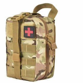 Tactical First Aid Pouch Detachable Medical Pouch Kit Utility Bag (Bag Only) (Color: CP)