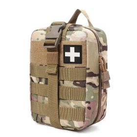 Outdoor Tactical Medical Kit First Aid Kit Accessories Mountaineering Survival (Color: Camouflage)
