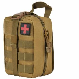 Tactical First Aid Pouch Detachable Medical Pouch Kit Utility Bag (Bag Only) (Color: CB)