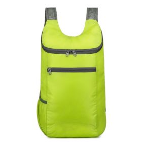 1pc Outdoor Portable Backpack for Camping Hiking Sports (Color: Green)