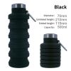 Retractable Water Bottle for Outdoor Sports - 500ml Portable Design