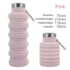 Retractable Water Bottle for Outdoor Sports - 500ml Portable Design