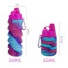 Collapsible Silicone Water Cup for Outdoor Sports - 500ml Capacity