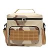 Waterproof Camouflage Insulated Lunch Bag For Picnic Camping Office School