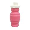 Portable Silicone Folding Cup 320ml Mini Outdoor Picnic Tableware Box Travel