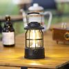 Retro Camping Lights with 400 Lumens for Tents and Outdoor Atmosphere