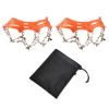 1 pair 13-tooth Ice Cleats Crampons Non-slip Shoes Cover for Winter