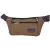 1pc Unisex Multifunctional Canvas Waist Bag Fanny Pack for Outdoor Activities