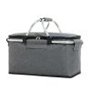 Large Picnic Basket Insulated Foldable Cooler Bag for Camping Picnic Travel