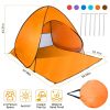 Pop Up Beach Tent Sun Shade Shelter Anti-UV Automatic Waterproof Tent Canopy