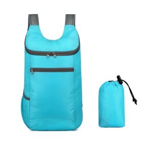 Outdoor Sports Bag for Camping Hiking Mountaineering (Color: Blue)