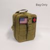 MOLLE Tactical First Aid Bag Detachable Medical Kit with Emergency Supplies