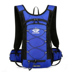 Hydration Pack Backpack For Running Hiking Cycling Climbing Camping Biking (Color: Blue)