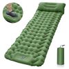 Outdoor Camping Sleeping Pad Inflatable Mattress With Pillows Ultralight Air