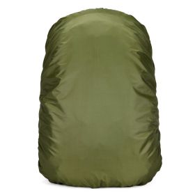 Waterproof Backpack Rain Cover Upgraded Triple Waterproofing With Adjustable (Color: Green, size: M)