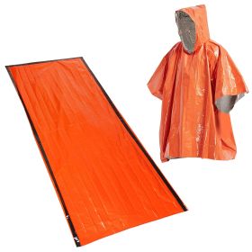Outdoor Life Bivvy Emergency Sleeping Bag Thermal Keep Warm Waterproof Mylar (Color: A, Ships From: Czech Republic)