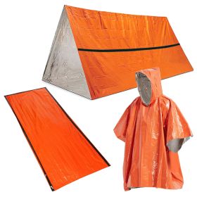 Outdoor Life Bivvy Emergency Sleeping Bag Thermal Keep Warm Waterproof Mylar (Color: C, Ships From: Czech Republic)