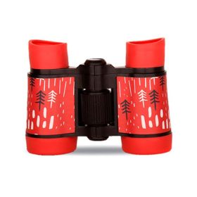 Kids Binocular Telescopes for Bird Watching and Educational Use (Color: Rain-C)