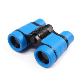 Kids Binocular Telescopes for Bird Watching and Educational Use (Color: Blue)