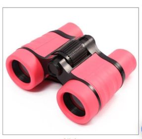 Kids Binocular Telescopes for Bird Watching and Educational Use (Color: pink)