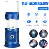 Solar LED Camping Light Portable Camping Lamp USB Rechargeable Flashlight