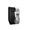 Multifunction Stainless Steel Camping Knife with Folding Design