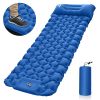 Outdoor inflatable pad foot pedal light portable outdoor camping inflatable