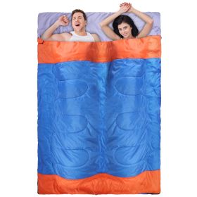 Lightweight Water-Resistant Sleeping Bag for Adults and Kids (Color: 2 Person)