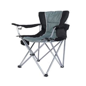 Portable Lumbar Back Camping Chairs for Outdoors (Color: As Shown, Type: Style A)