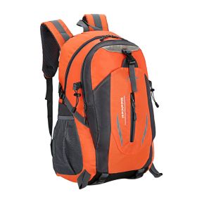 Waterproof Daypack for Hiking and Travel Adventures (Color: Orange)