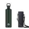 2L Stainless Steel Water Bottle, Single Wall 