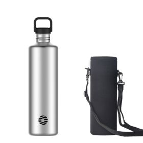 2L Stainless Steel Water Bottle, Single Wall  (Color: Sliver)