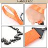 11/33 Teeth Survival Chain Saw Hand Steel Wire Saw for Outdoor Use