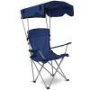 Foldable Beach Canopy Chair Sun Protection Camping Lawn Canopy Chair 330LBS Load