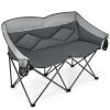 The Folding Camping Chair with Bags and Padded Backrest