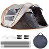 Pop-Up Camping Tent for 5-8 People with Automatic Setup and Waterproofing