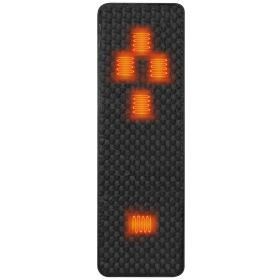 Heated Sleeping Bag Liner PoweRed By USB Plug Power Bank (Color: Black)