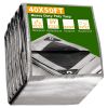 Heavy Duty Poly Tarp with Silver and Black Sides