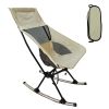 Portable Camping Rocking Chair 198LBS Weight Capacity Included Carry Bag High