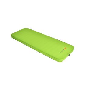A Self Inflating Folding Camping Sleeping Mattress with Carrying Bag (Color: Green)