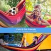 Outdoor Garden Camping Hammock With Tree Straps For Hanging Durable Hammock