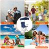 Foldable Beach Canopy Chair Sun Protection Camping Lawn Canopy Chair 330LBS Load